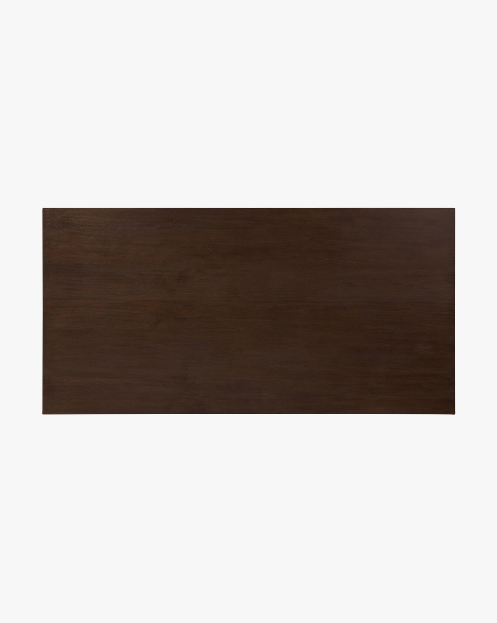 Classic Solid Oak Dining Table with Half-Moon Pedestal Legs for Dining Room