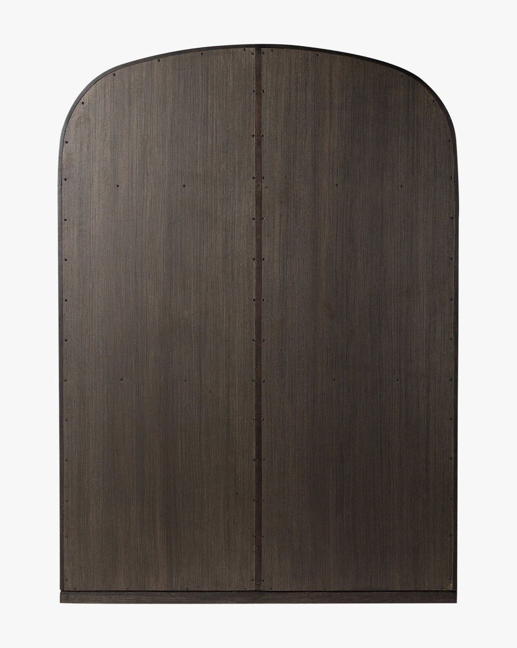 Modern Solid Oak Cabinet with Anthracite Finish & Tempered Glass for Living Room