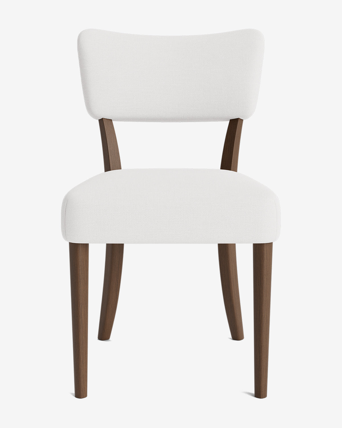 Glam Velvet Dining Chair with Kidney-Shaped Back for Dining Room