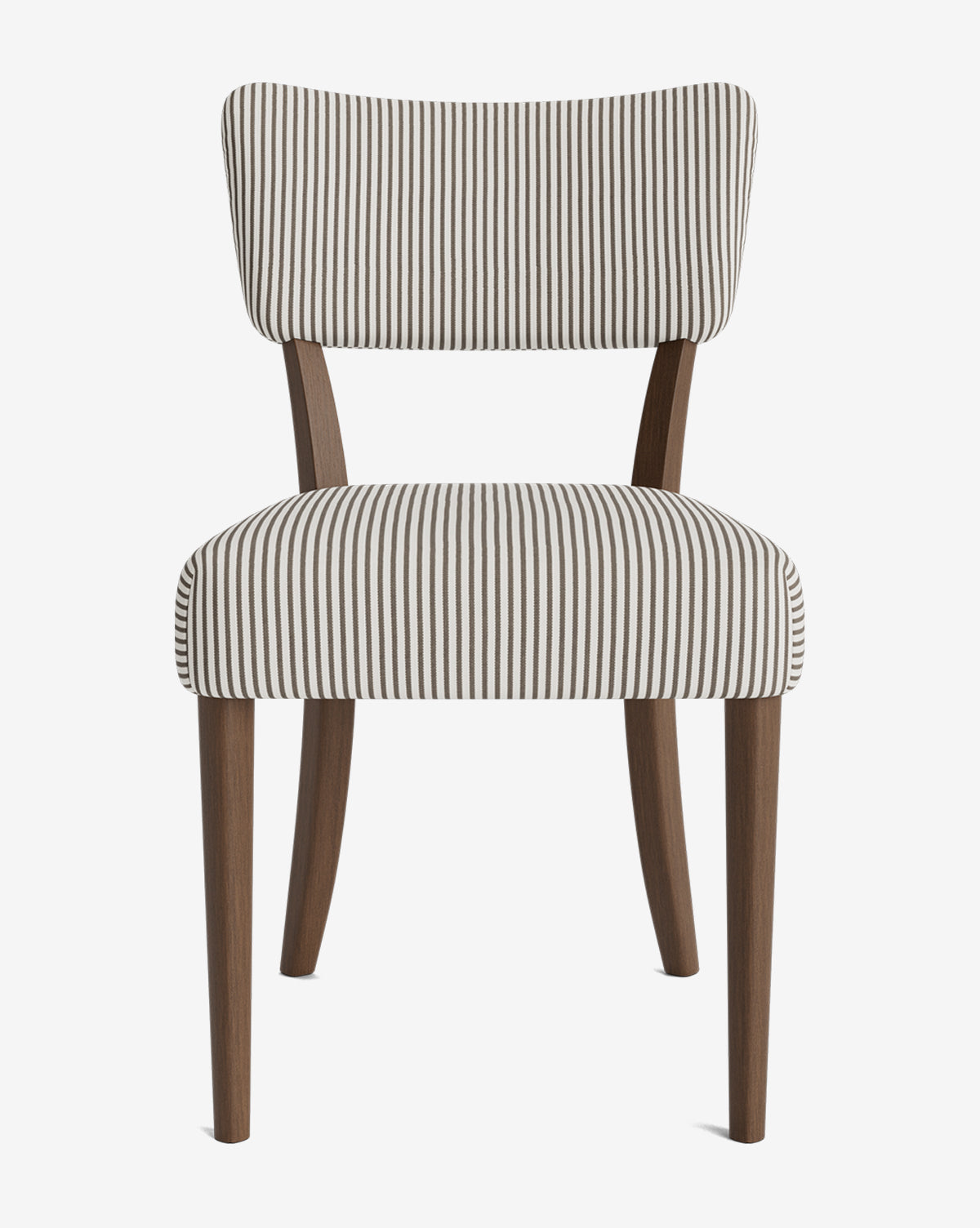 Glam Velvet Dining Chair with Kidney-Shaped Back for Dining Room
