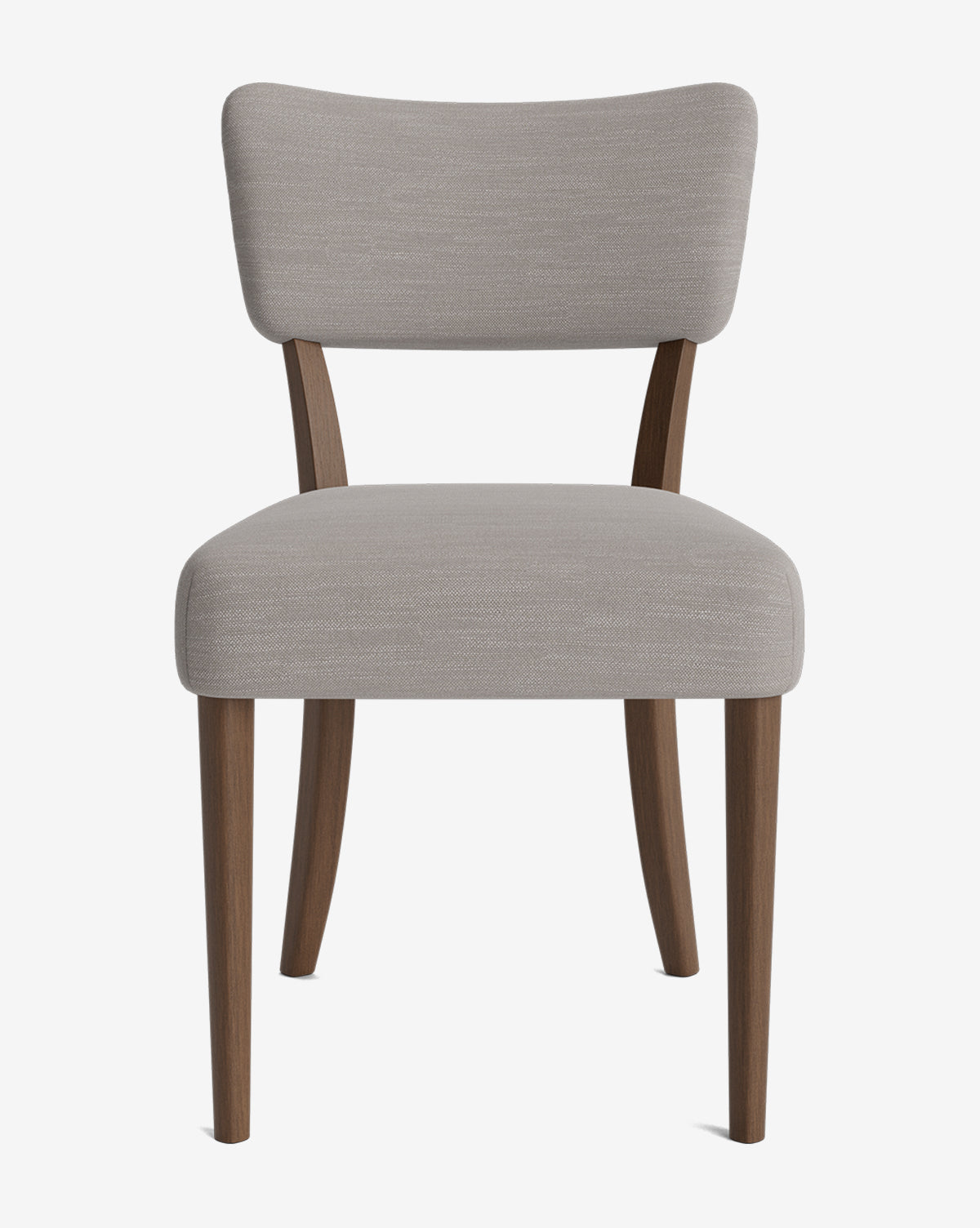 Glam Velvet Dining Chair with Kidney-Shaped Back for Dining Room