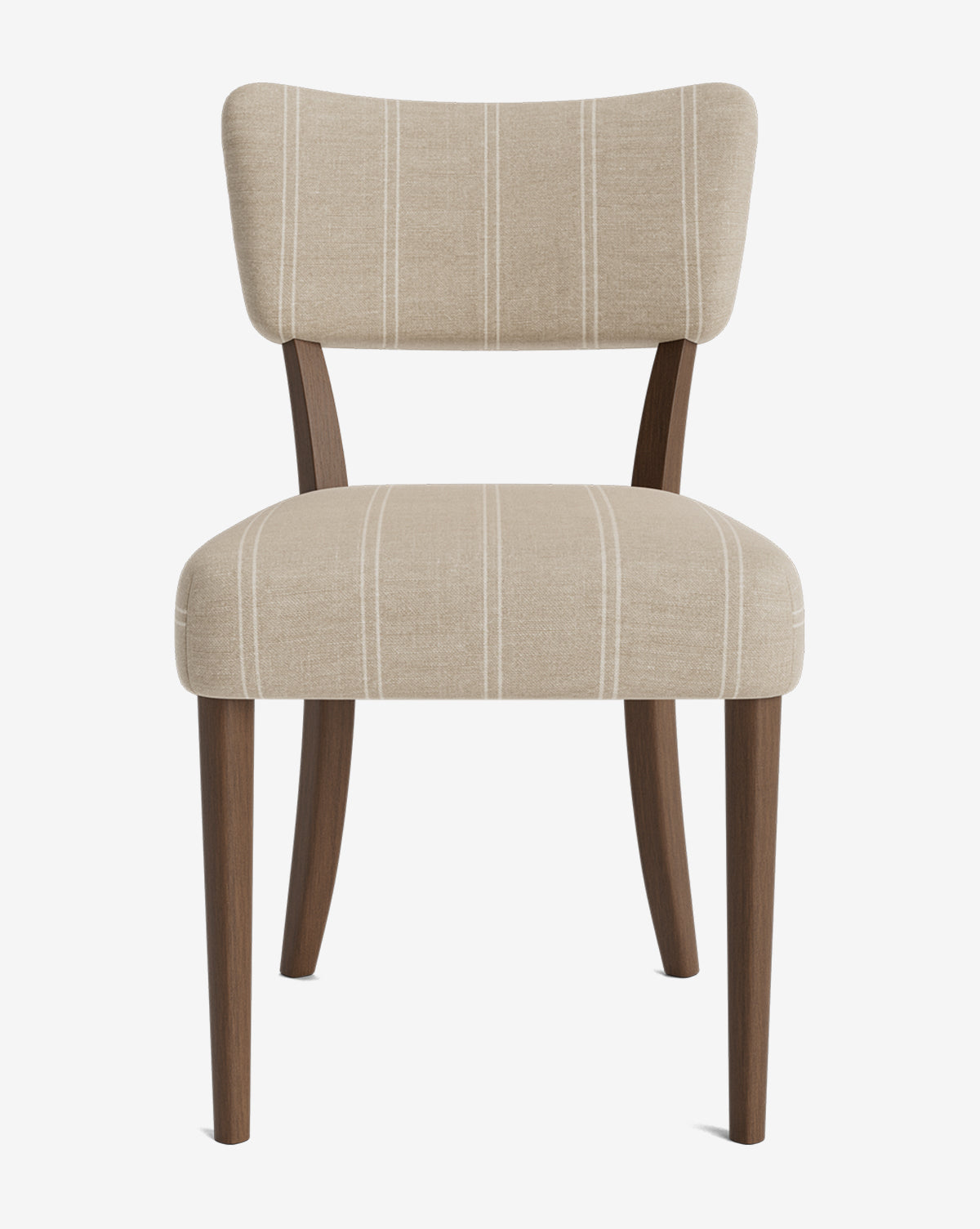 Glam Velvet Dining Chair with Kidney-Shaped Back for Dining Room