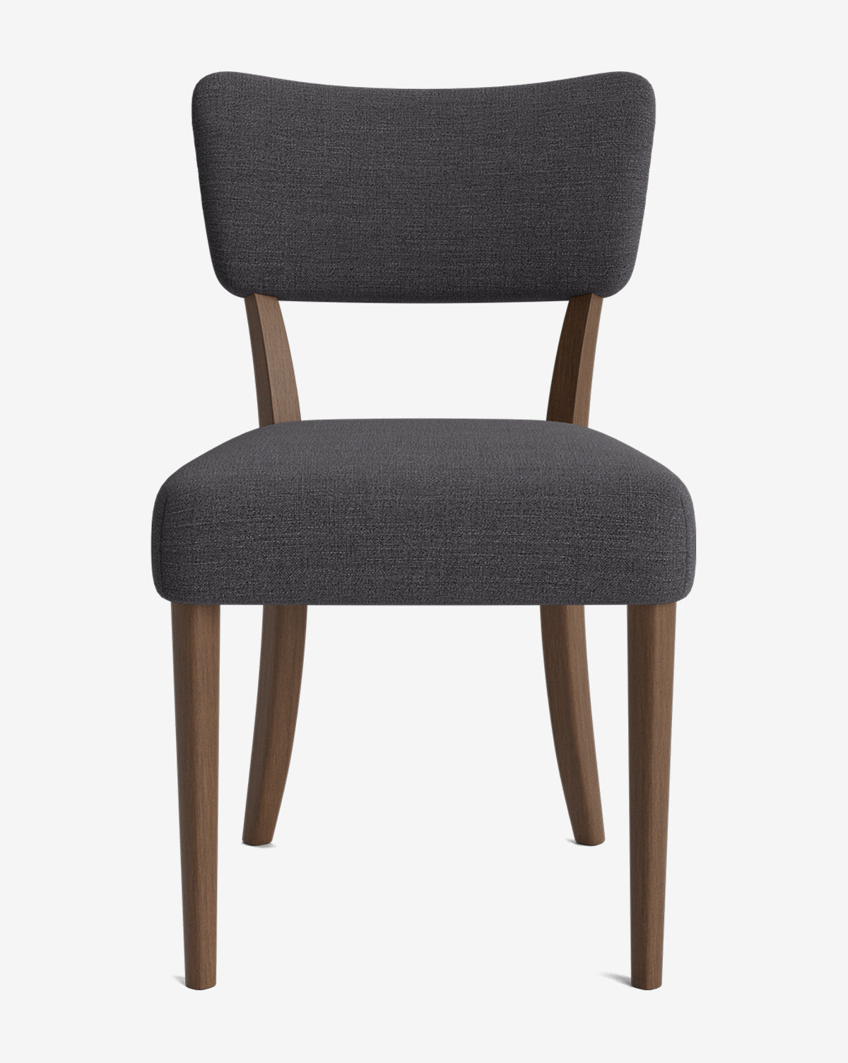 Glam Velvet Dining Chair with Kidney-Shaped Back for Dining Room