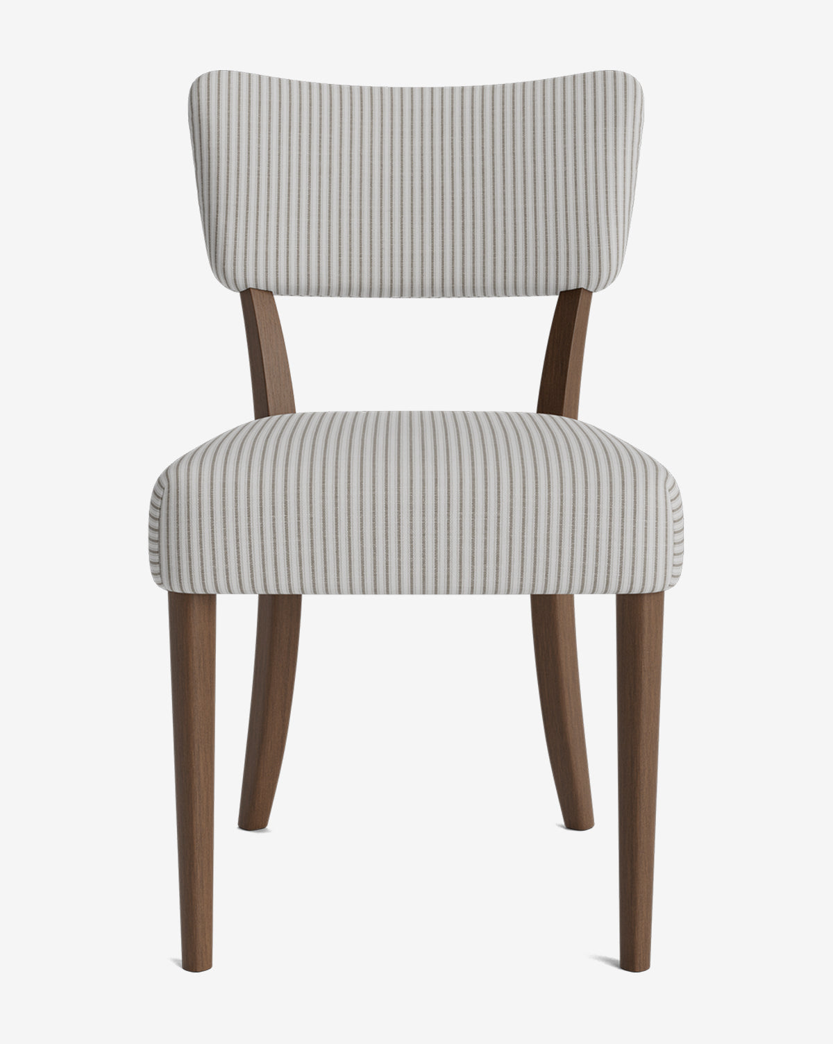 Glam Velvet Dining Chair with Kidney-Shaped Back for Dining Room