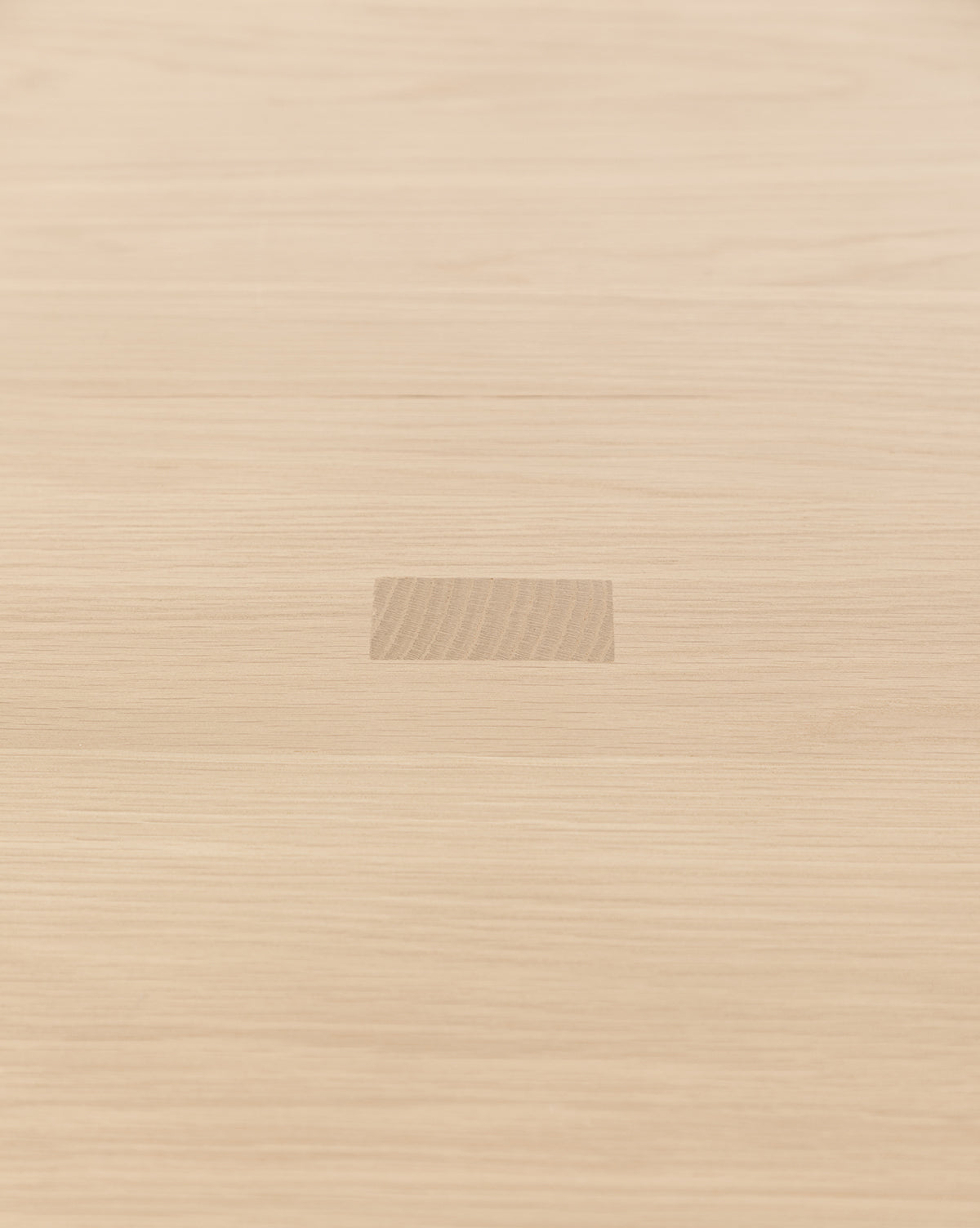 Minimalist Kiln-Dried White Oak Oval Dining Table with Mortise & Tenon Joinery for Dining Room