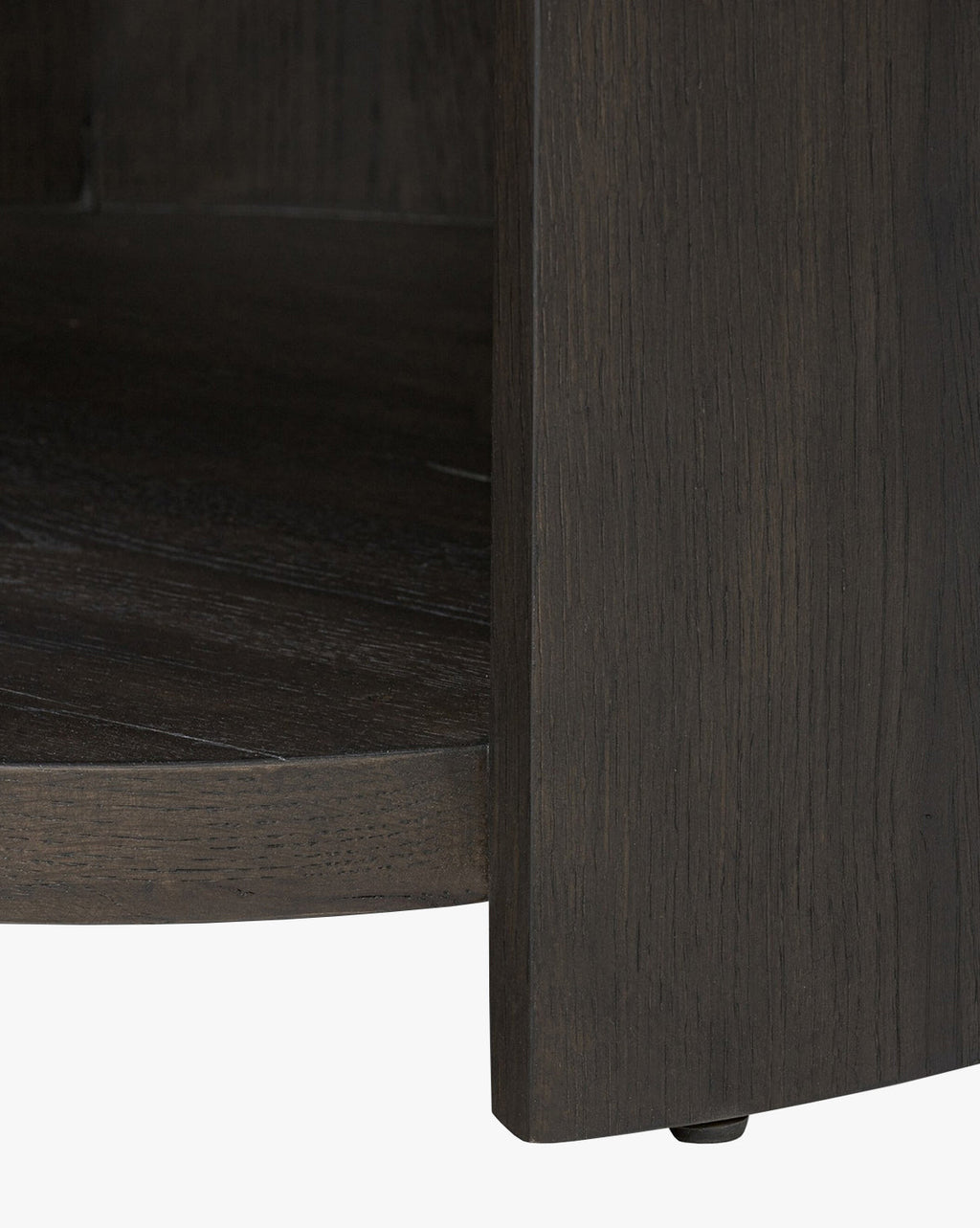 Classic Oak Nightstand with Storage Drawer for Bedroom