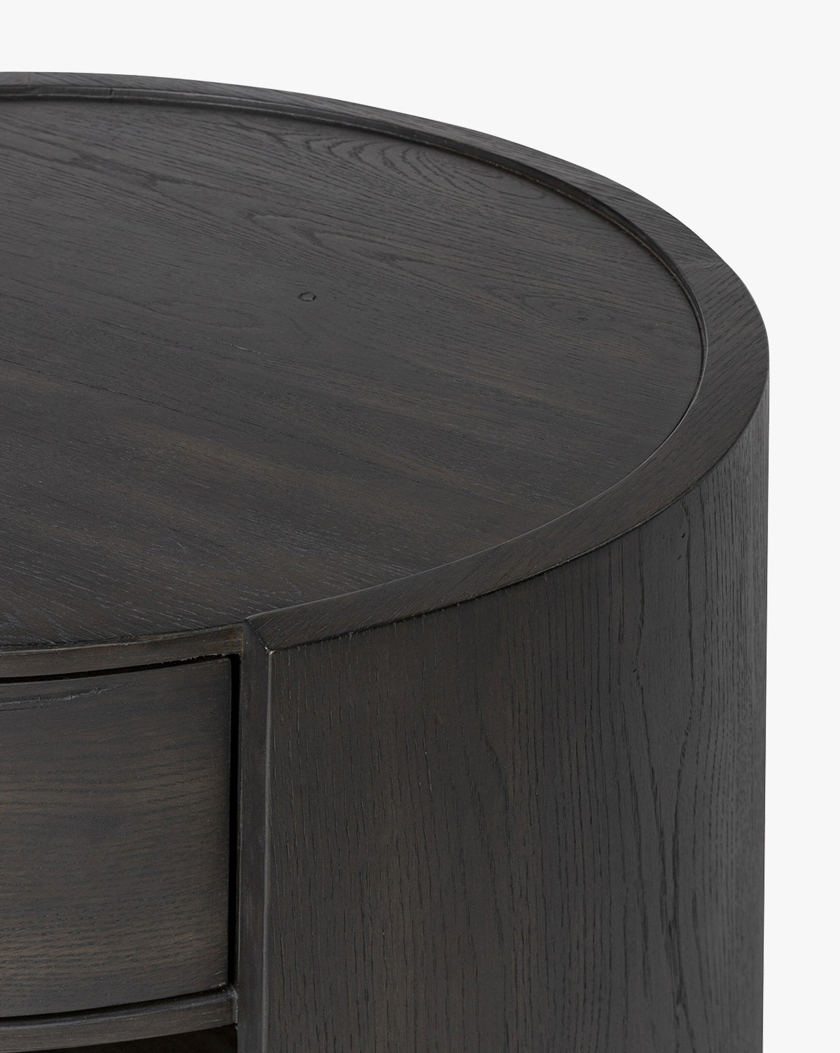 Classic Oak Nightstand with Storage Drawer for Bedroom