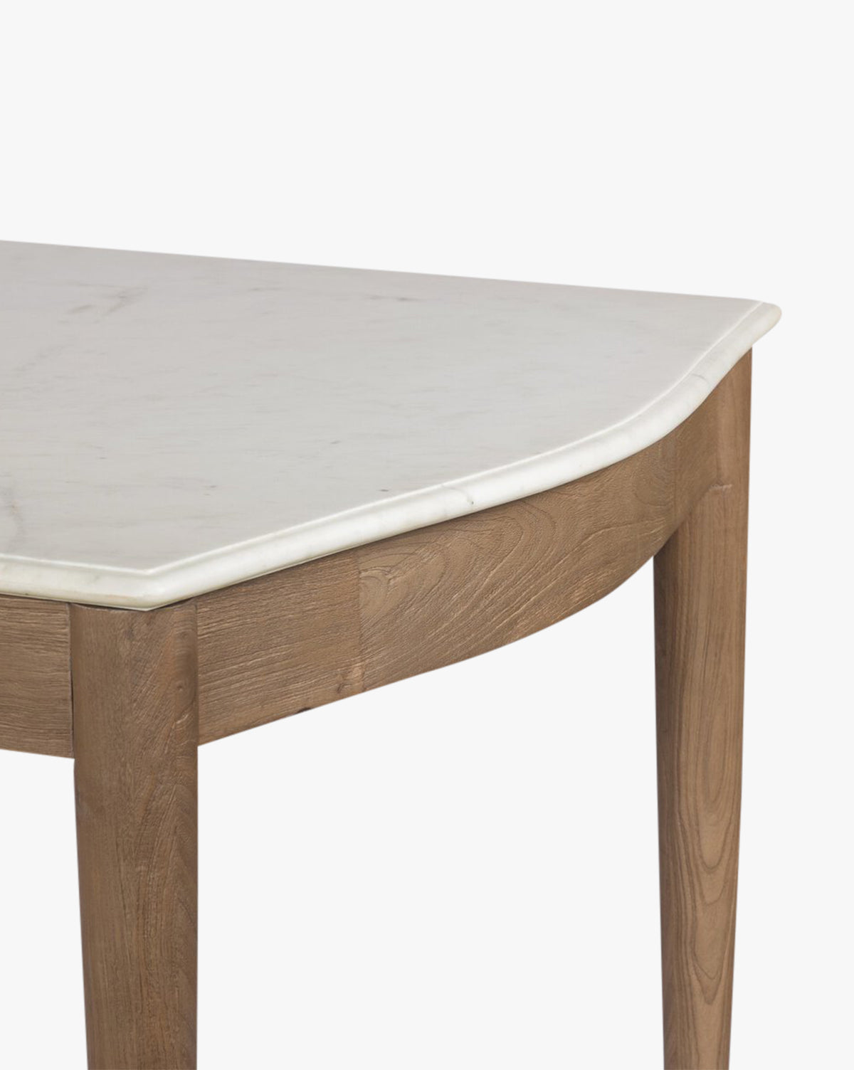 Glam Marble & Mango Wood Dining Table with Warm Amber Base for Dining Room