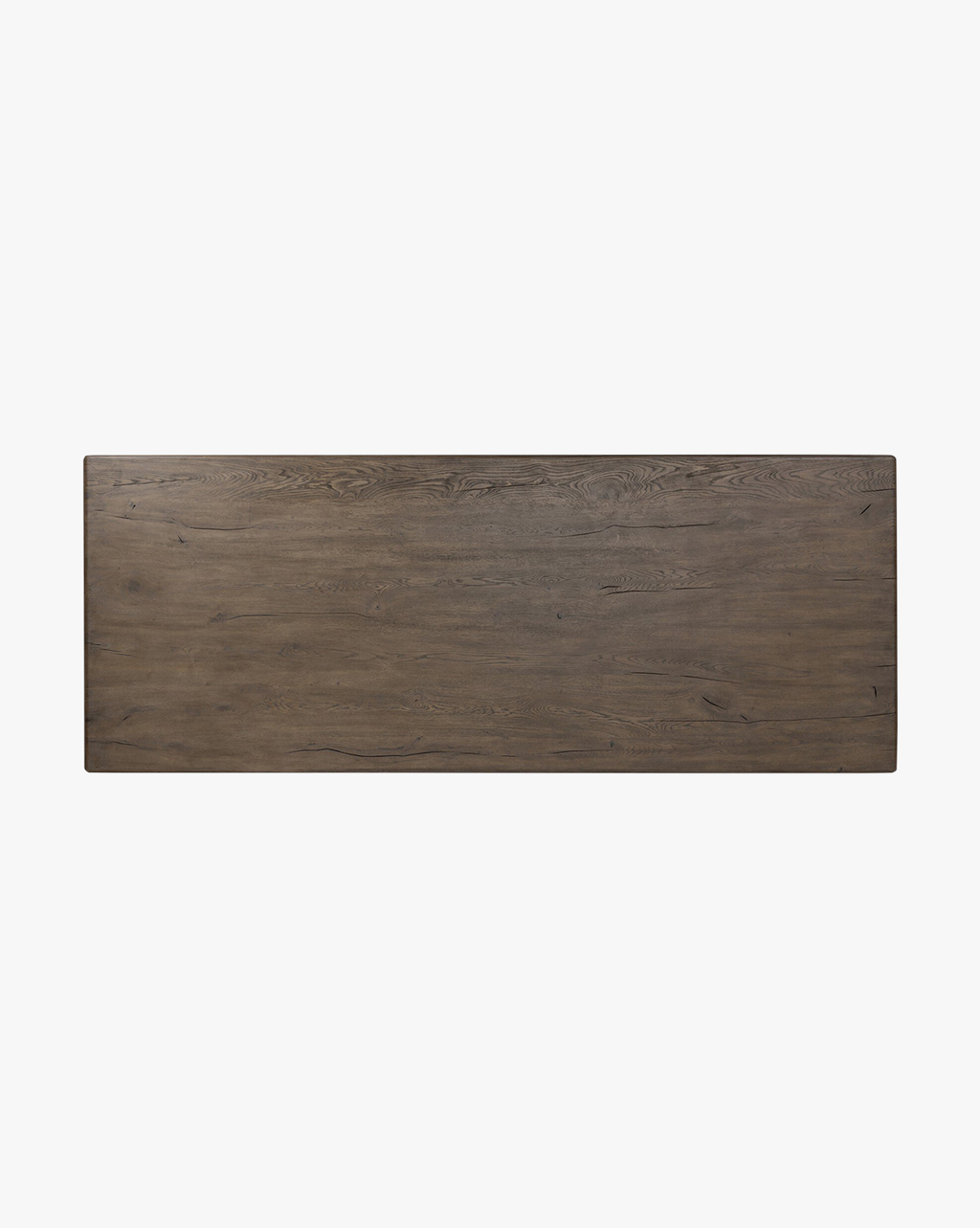 Rustic Reclaimed Oak Dining Table with Sculptural Base for Dining Room