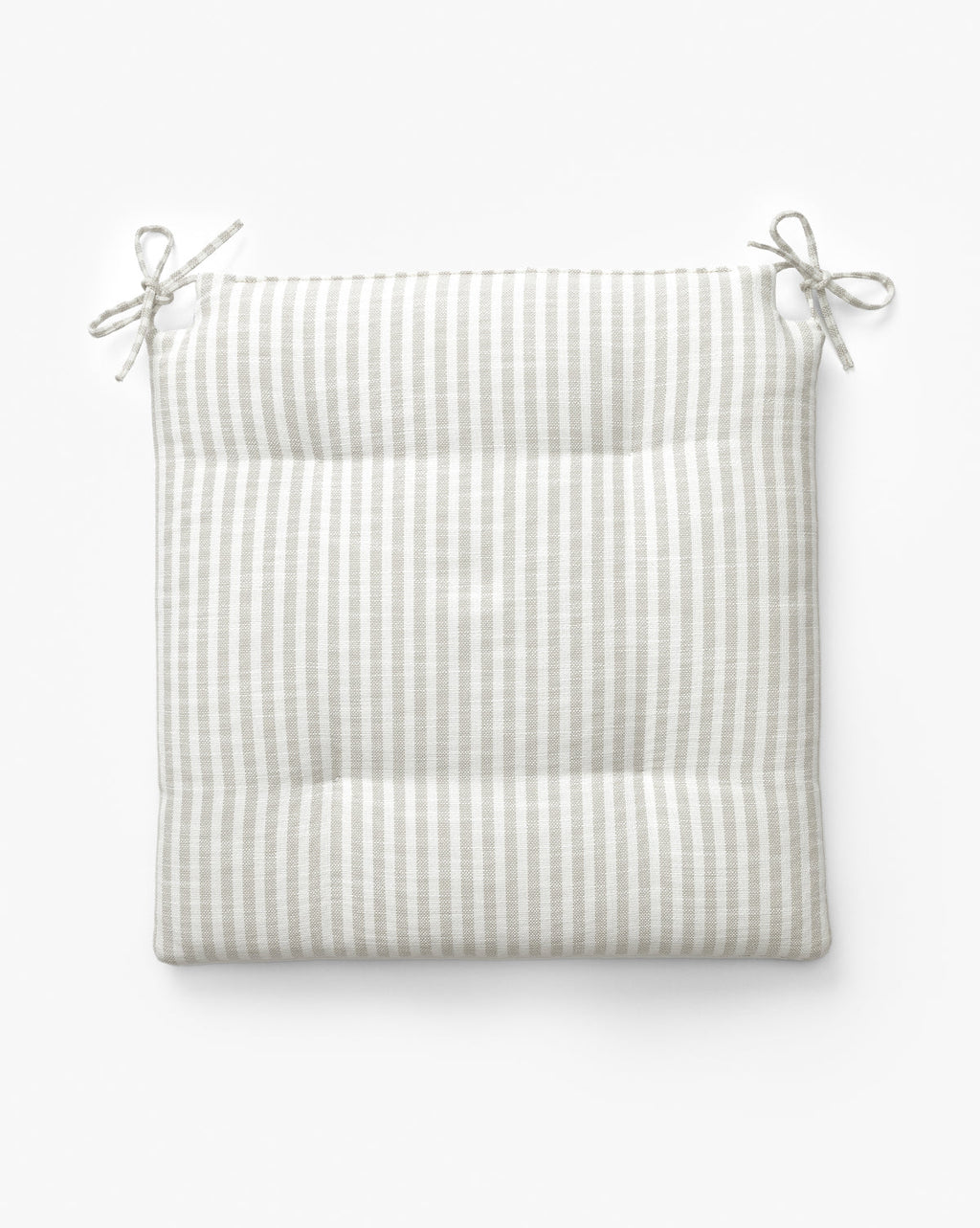 Minimalist Linen Tie-On Seat Cushion for Dining Room