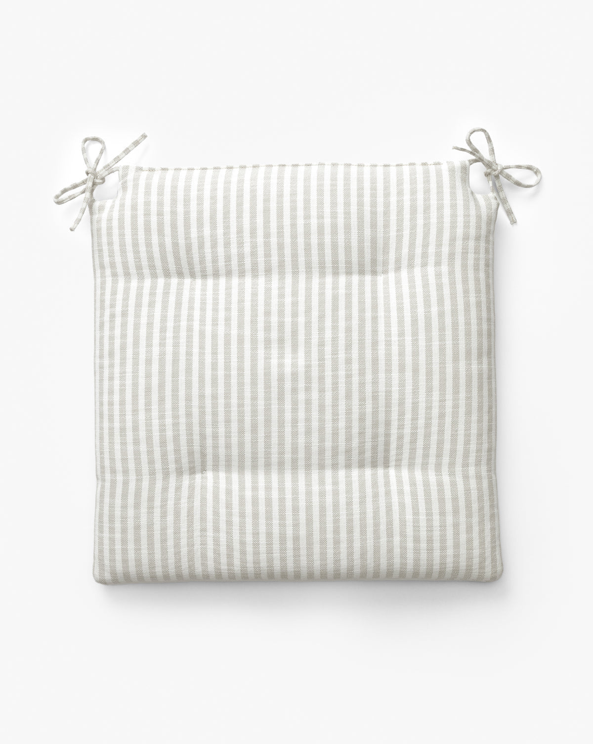 Minimalist Linen Tie-On Seat Cushion for Dining Room