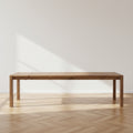 Classic Oak Extension Dining Table with Sturdy Construction for Dining Room